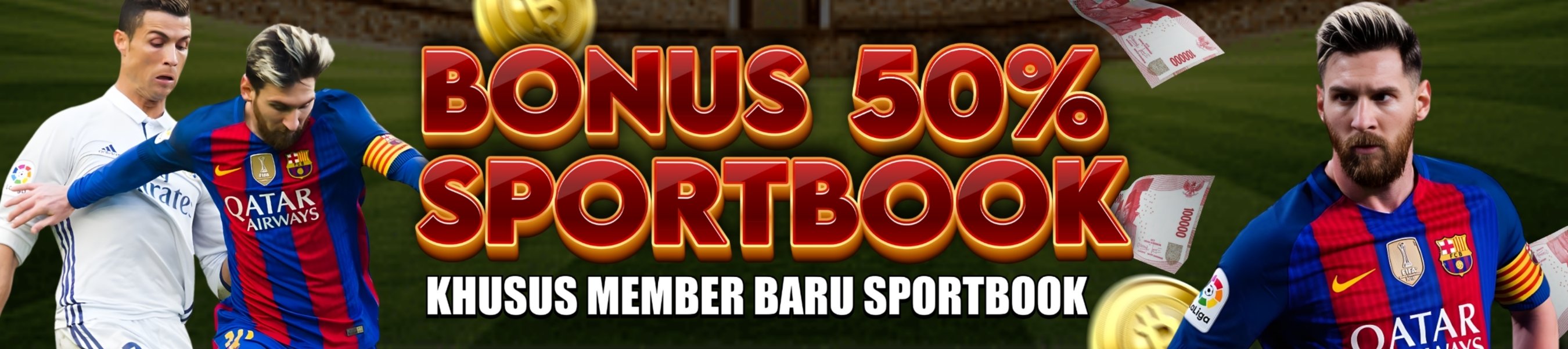 Sportbook bonus 50%